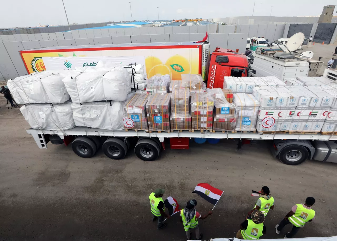 Laguntza humanitarioa rafah gaza EFE