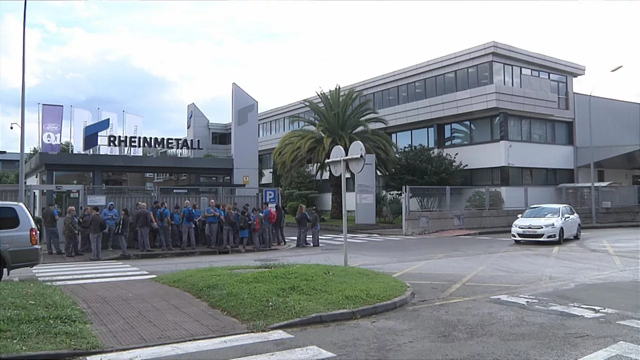accidente laboral lan istripua traña matiena abadiño rheinmetall eitb
