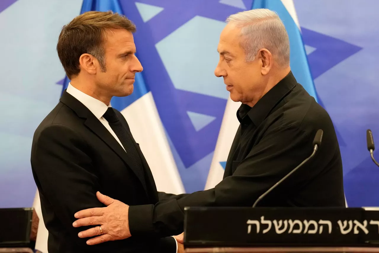 Macron-Netanyahu-efe