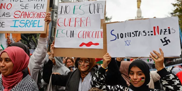 Manifestazioa Bilbon. Argazkia: EFE