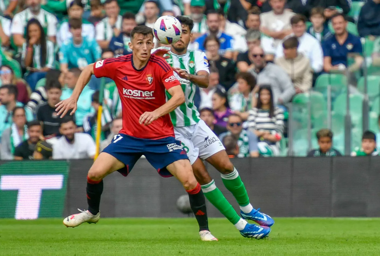 Ante Budimir Osasuna vs Betis