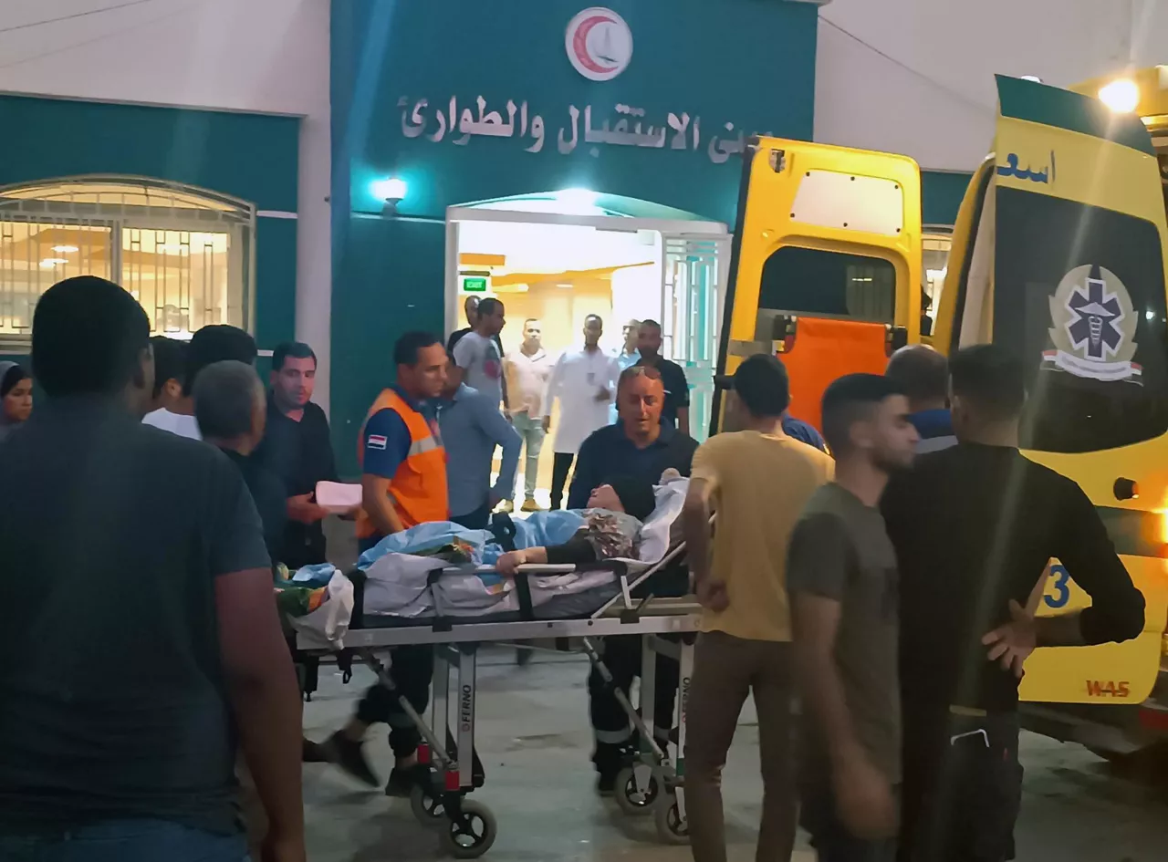 ambulacias-egipto-palestina-gaza-efe