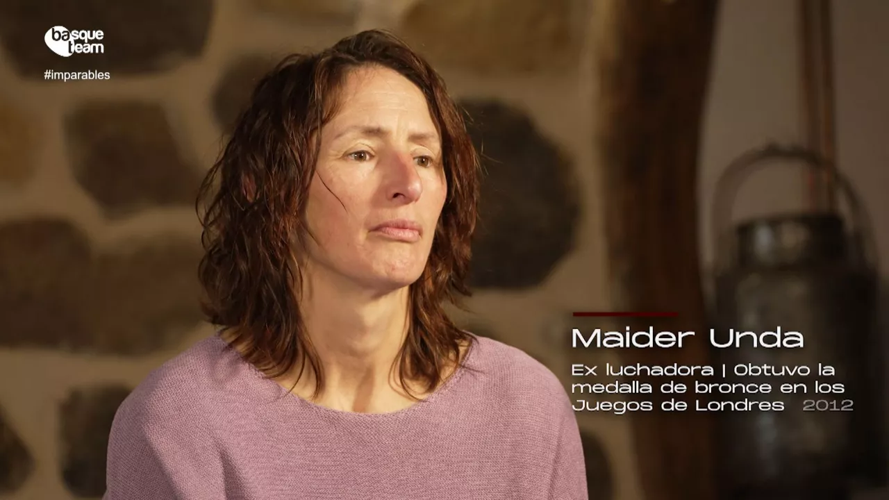 Maider Unda, en el reportaje 'Geldiezinak'