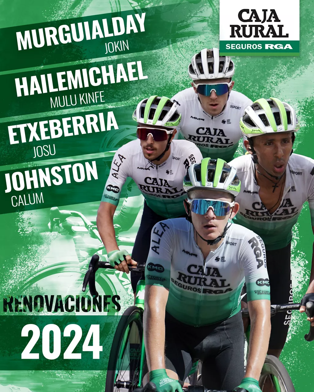 Lau berritzeak. Argazkia: Caja Rural-Seguros RGA