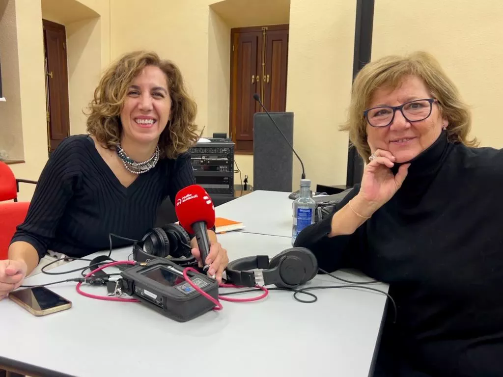 Olga Viza e Irene Lozano. Foto: EITB Media