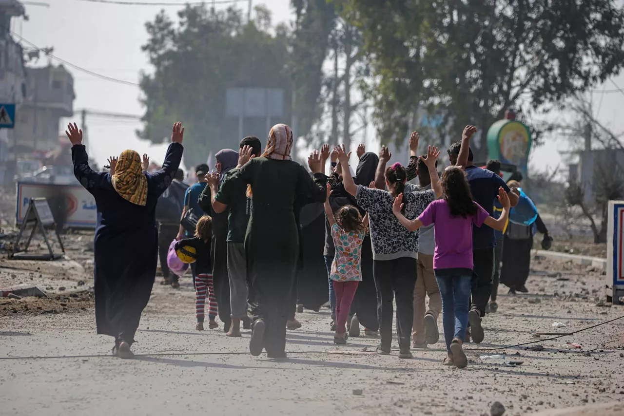 gaza palestina evacuación ebakuazioa EFE