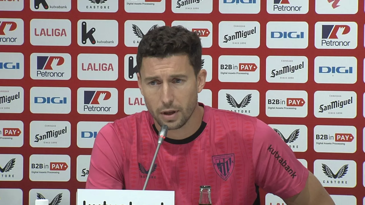 Oscar de Marcos, en rueda de prensa