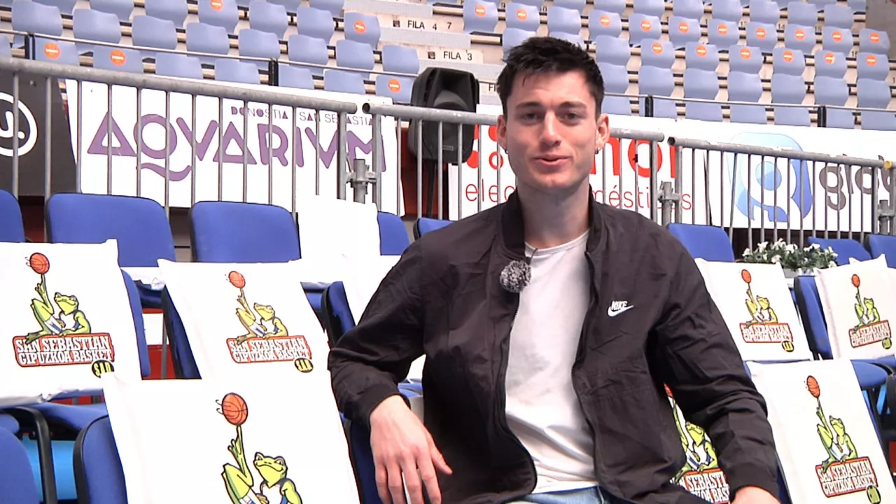 Alex Barcello, jugador del Guuk Gipuzkoa