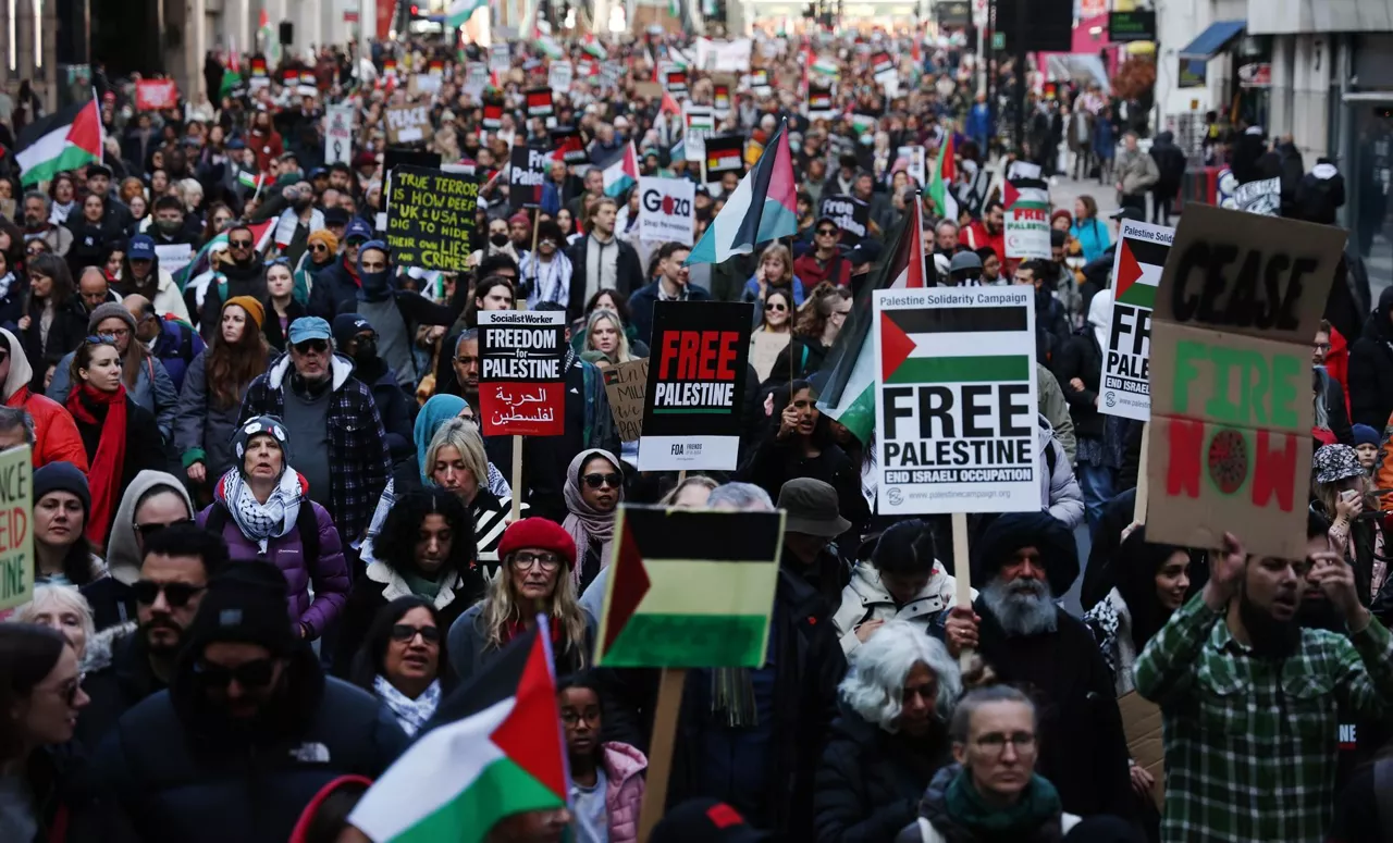 Palestina Londres EFE