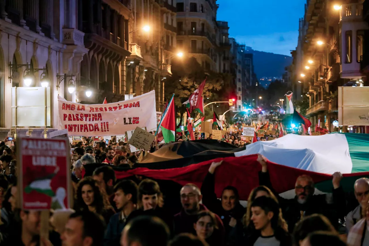 Palestina Bartzelona EFE