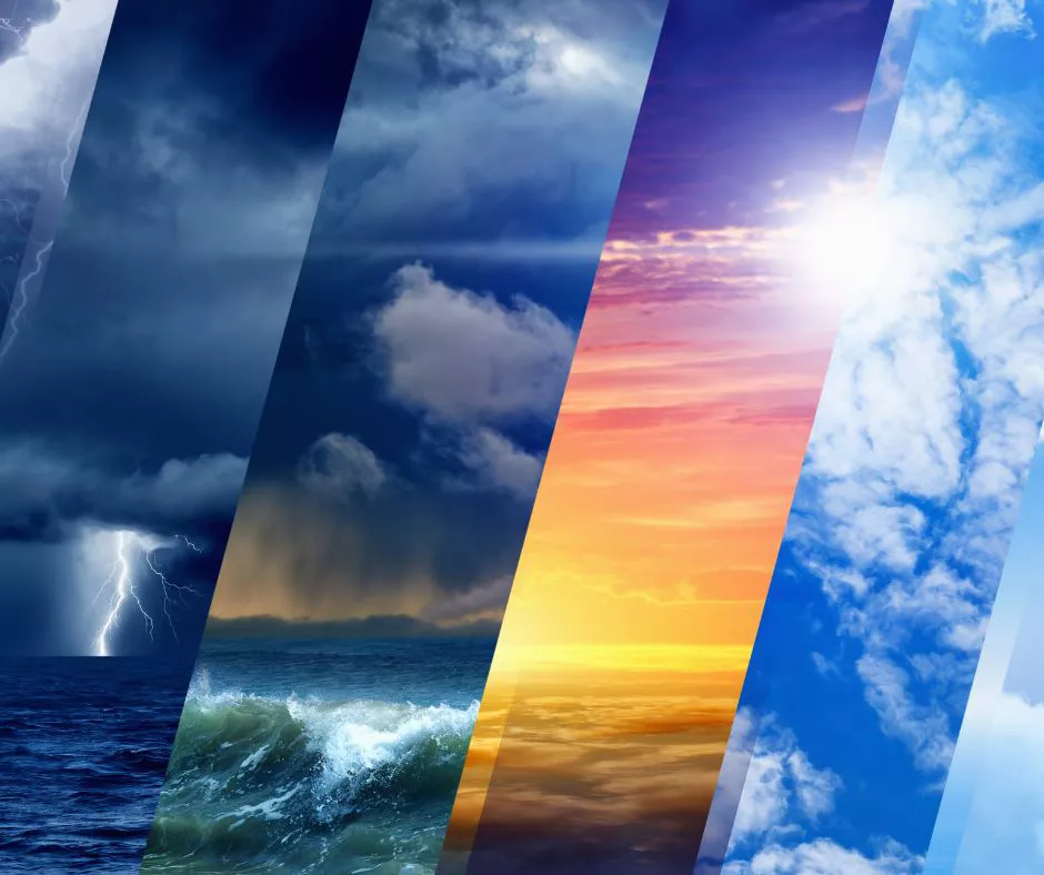 ¿Cómo condiciona el tiempo atmosférico en la conducta humana?