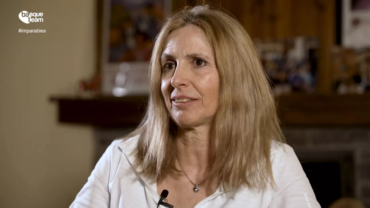 Ainhoa Ibarra, esquiadora olímpica