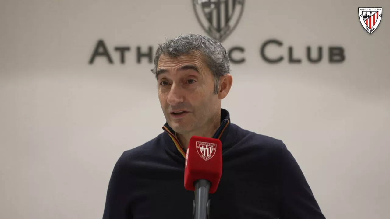 Ernesto Valverde, entrenador del Athletic