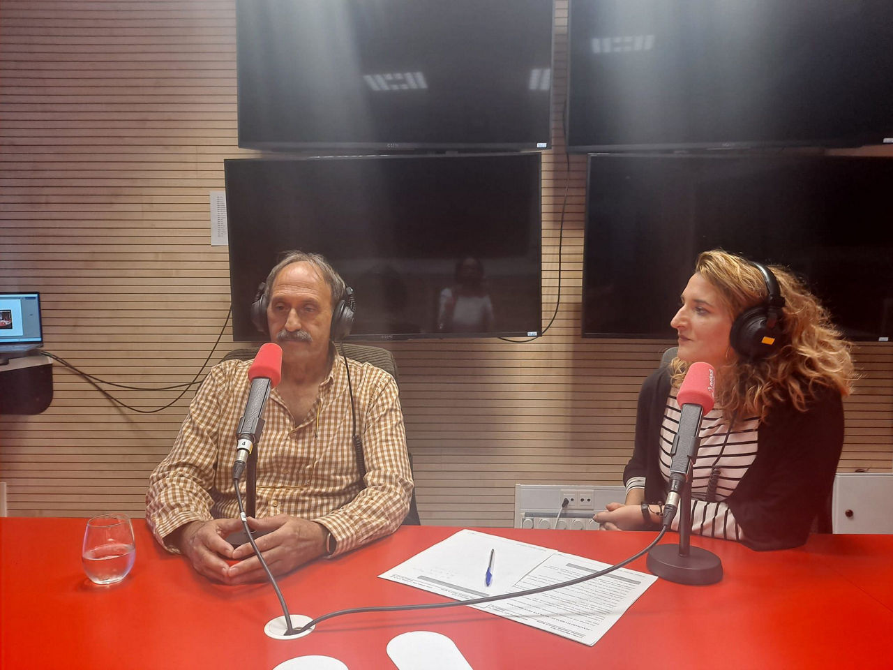 Joxemari Iturralde eta Olatz Prat
