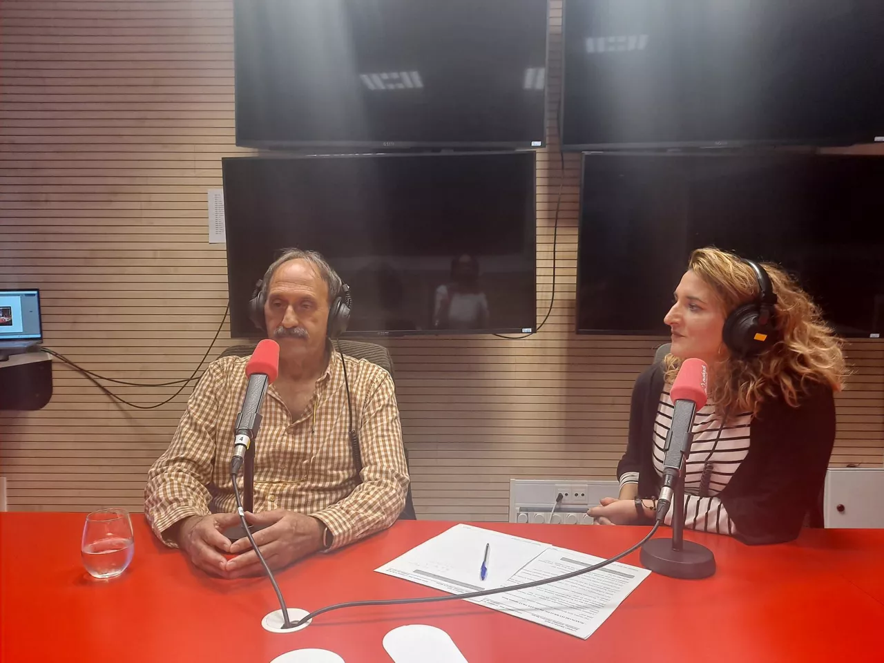 Joxemari Iturralde eta Olatz Prat