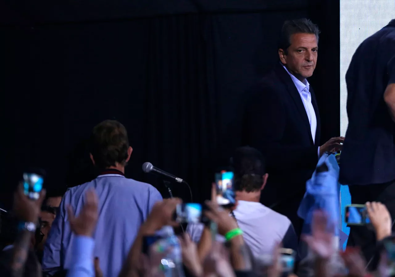 sergio massa-derrota-argentina elecciones-efe