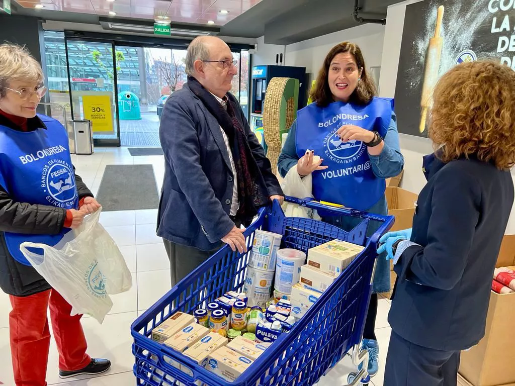 Gran donación de un anónimo para el banco de alimentos