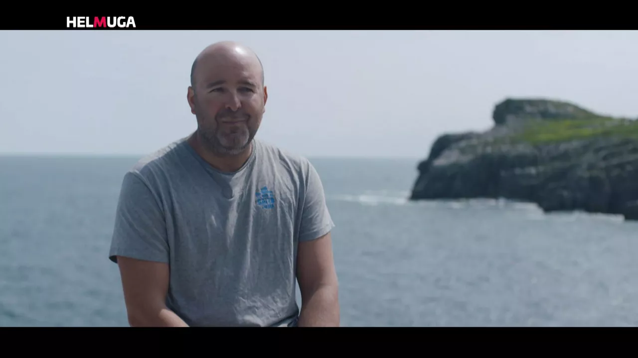 Iskander Sagarminaga igerilaria, "Helmuga" saioan