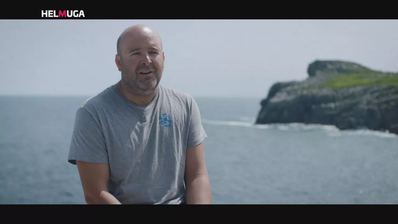 Iskander Sagarminaga igerilaria, "Helmuga"n