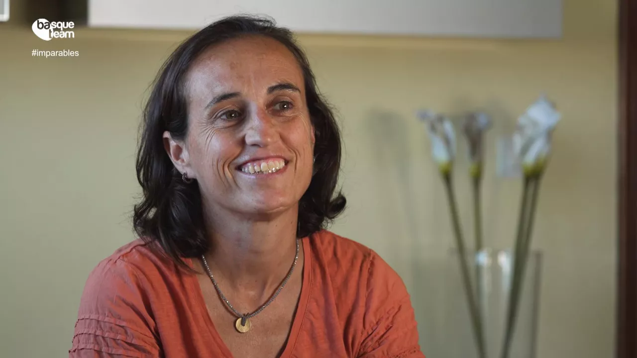 La triatleta Ainhoa Murua