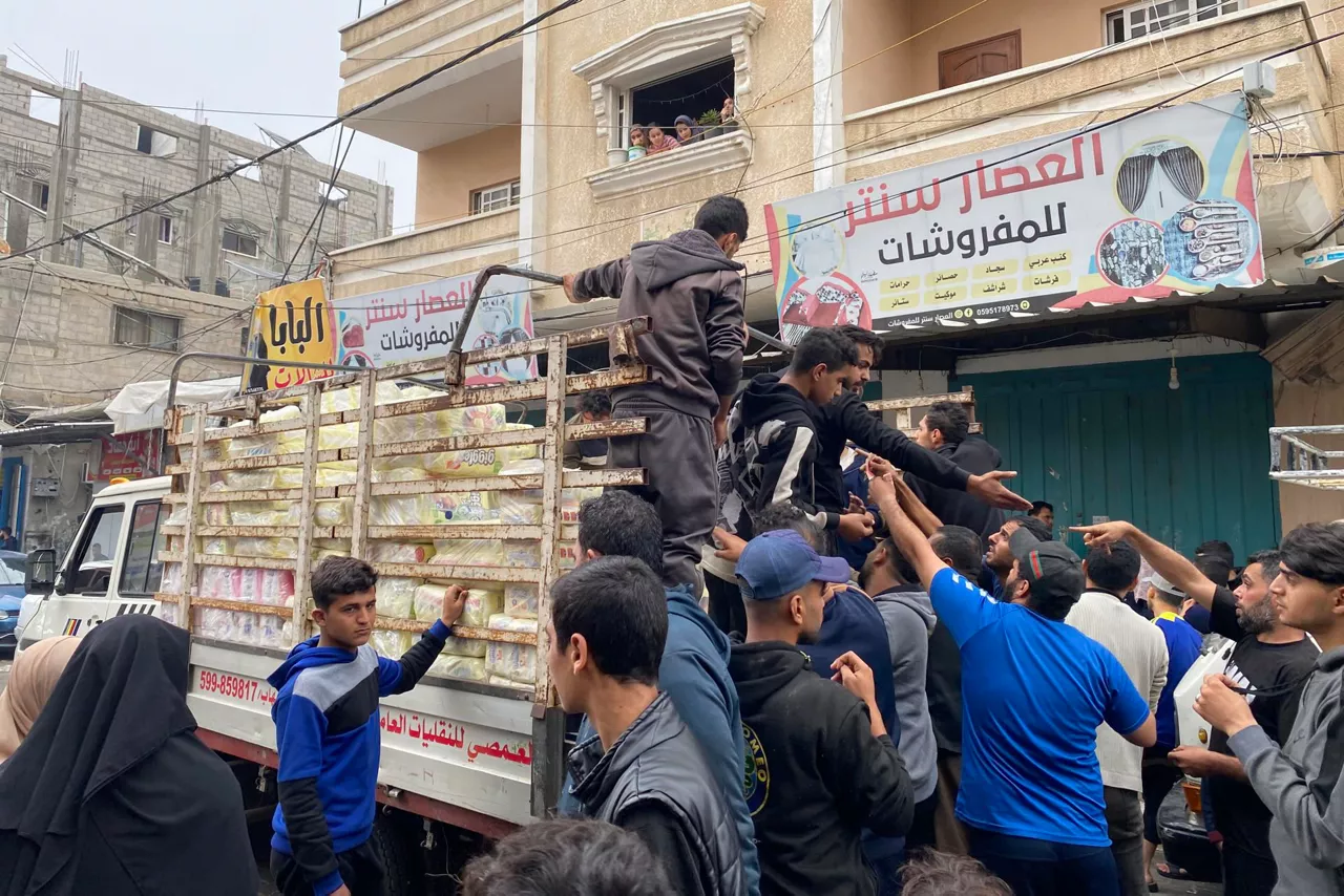 Rafah ultima escala de una huida desesperada