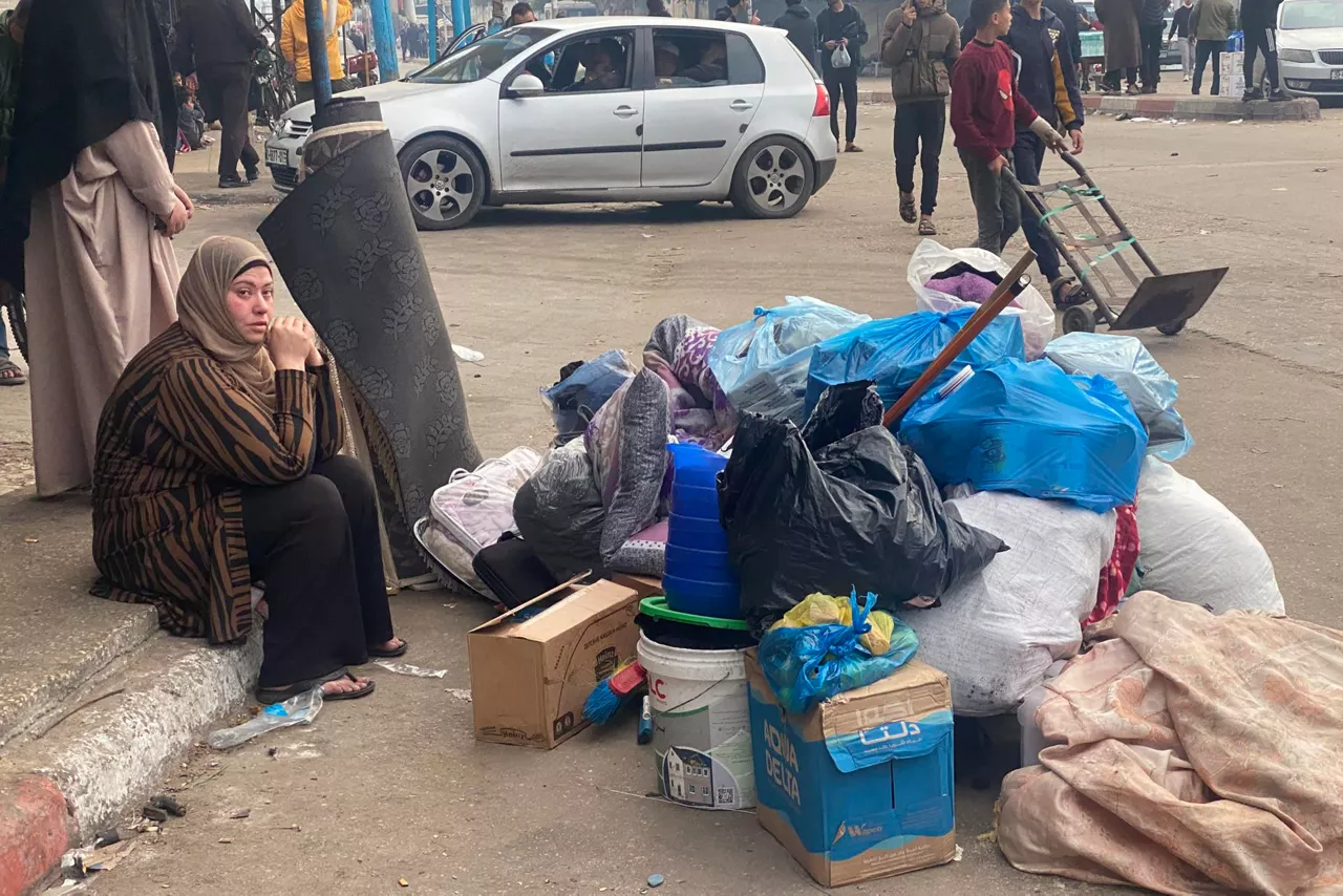 Rafah ultima escala de una huida desesperada (2)