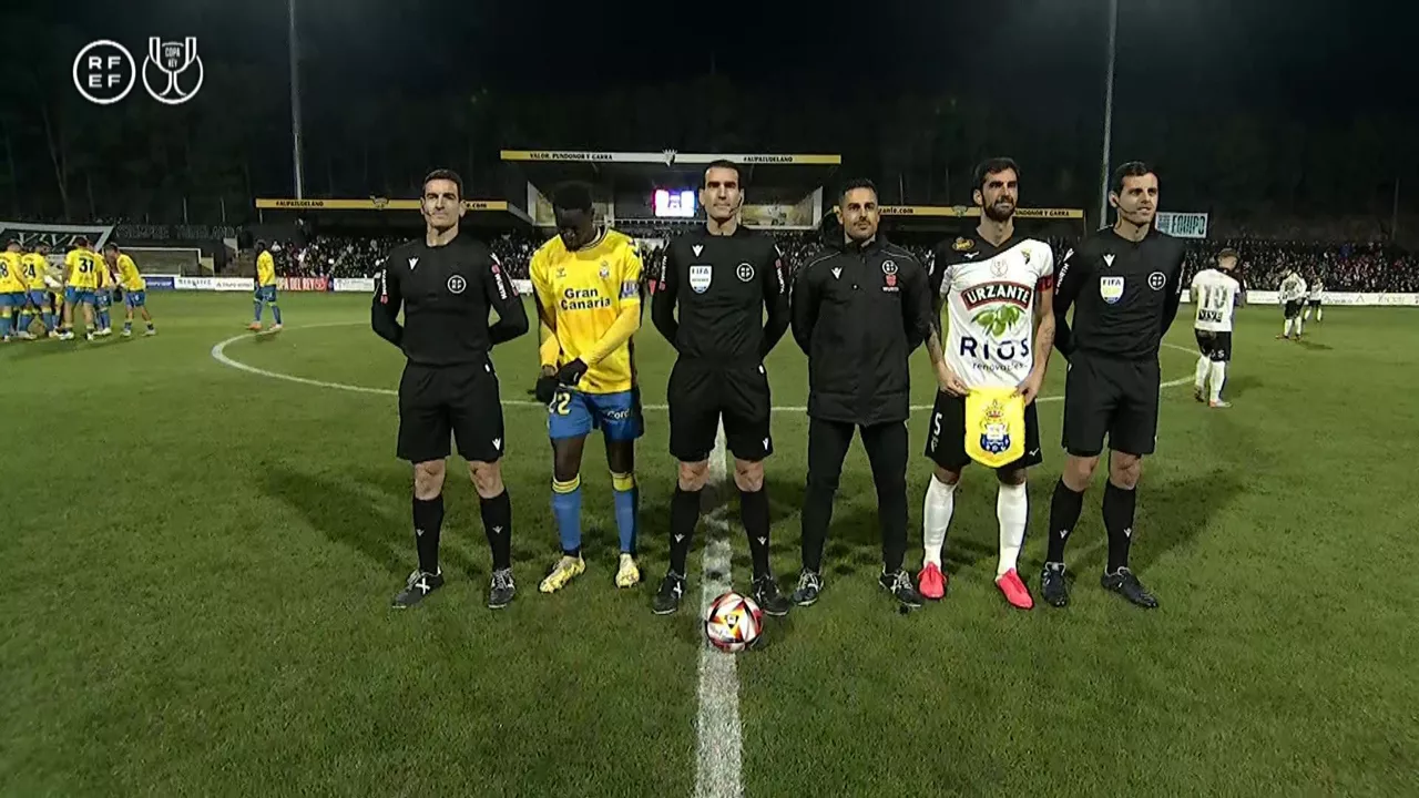 Tudelano 1 - 2 Las Palmas