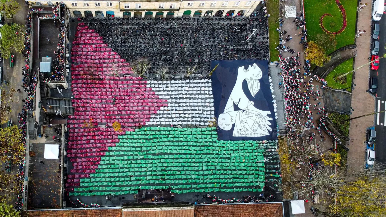 gernika-palestina-dron-efe