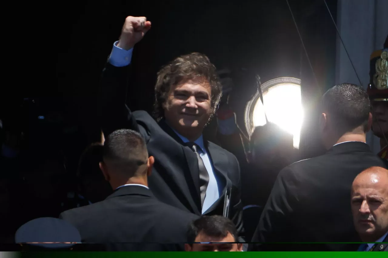 Javier Milei kongresuan EFE
