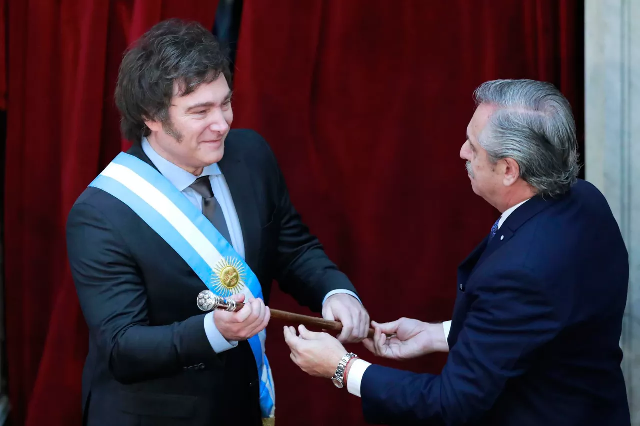 Milei Argentina presidente Fernandez EFE