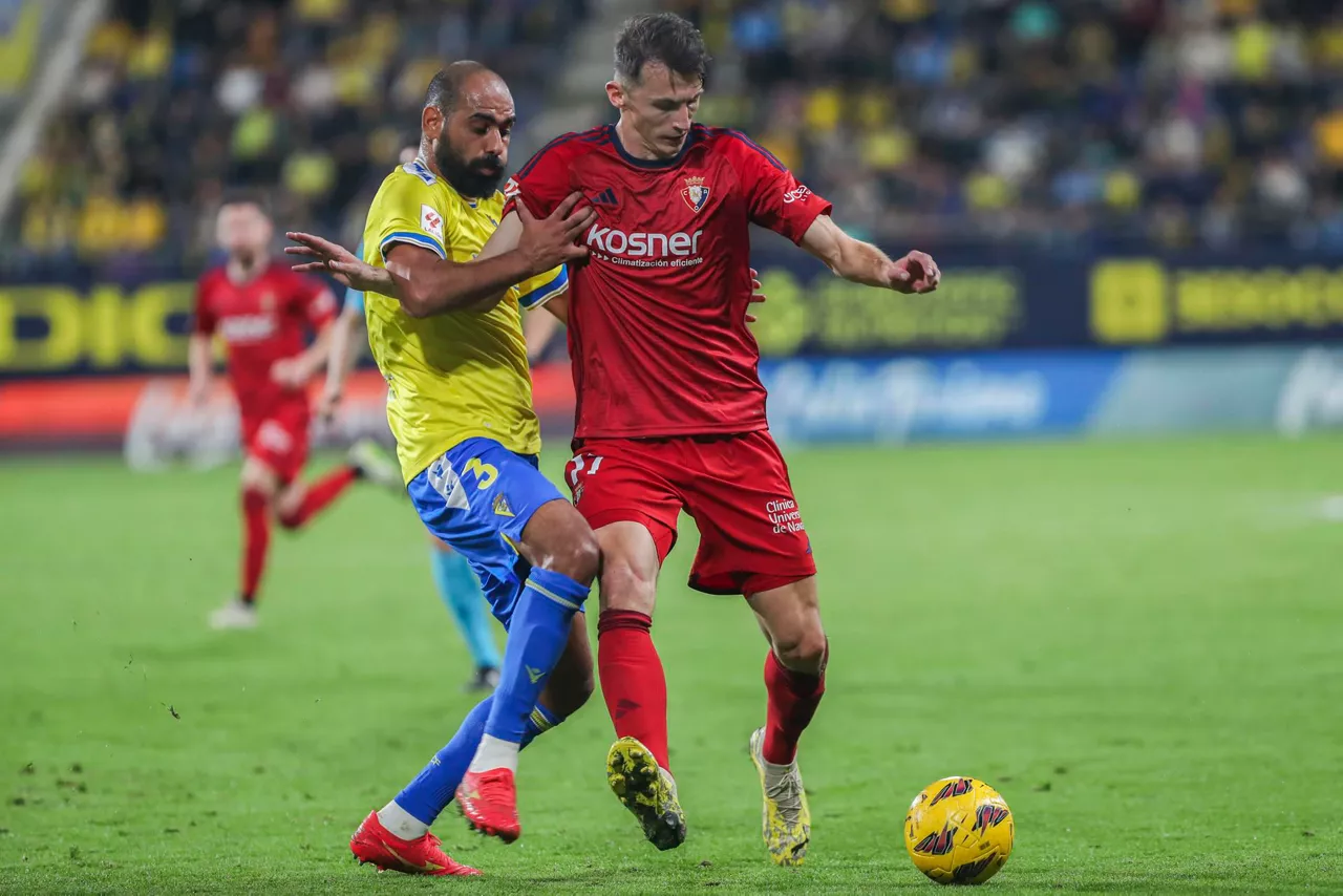 Cadiz osasuna fali budimir