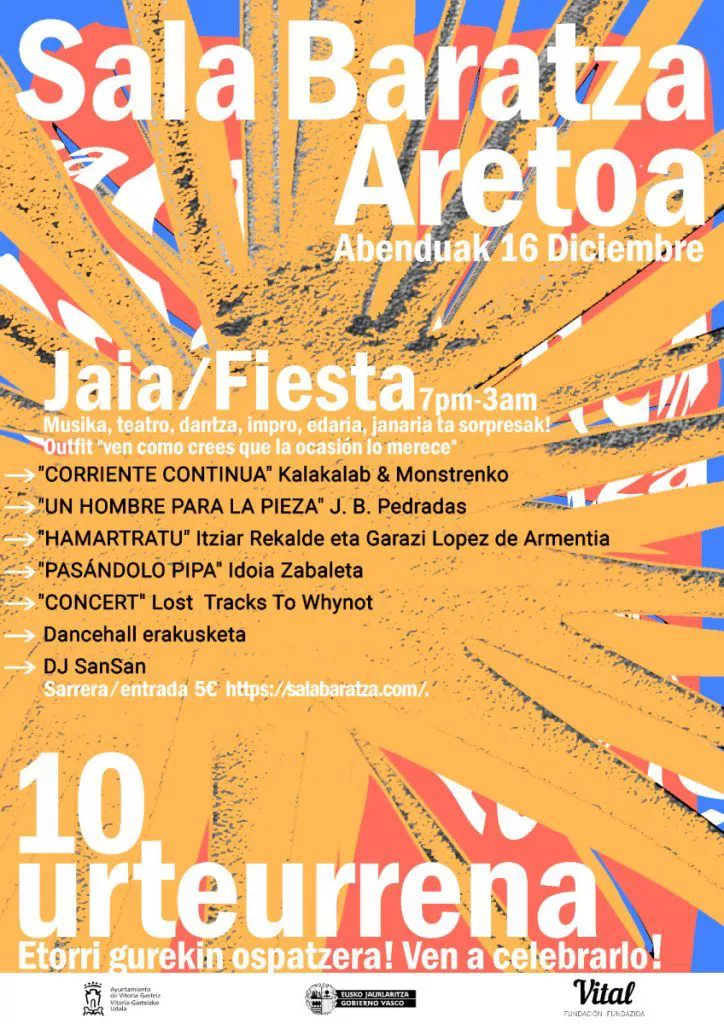 La Sala Baratza celebra sus 10 años