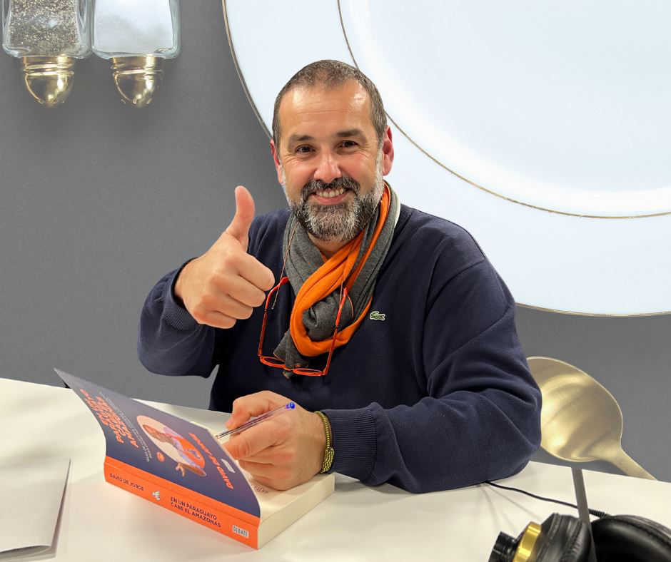 David de Jorge en Radio Euskadi. Foto: EITB Media
