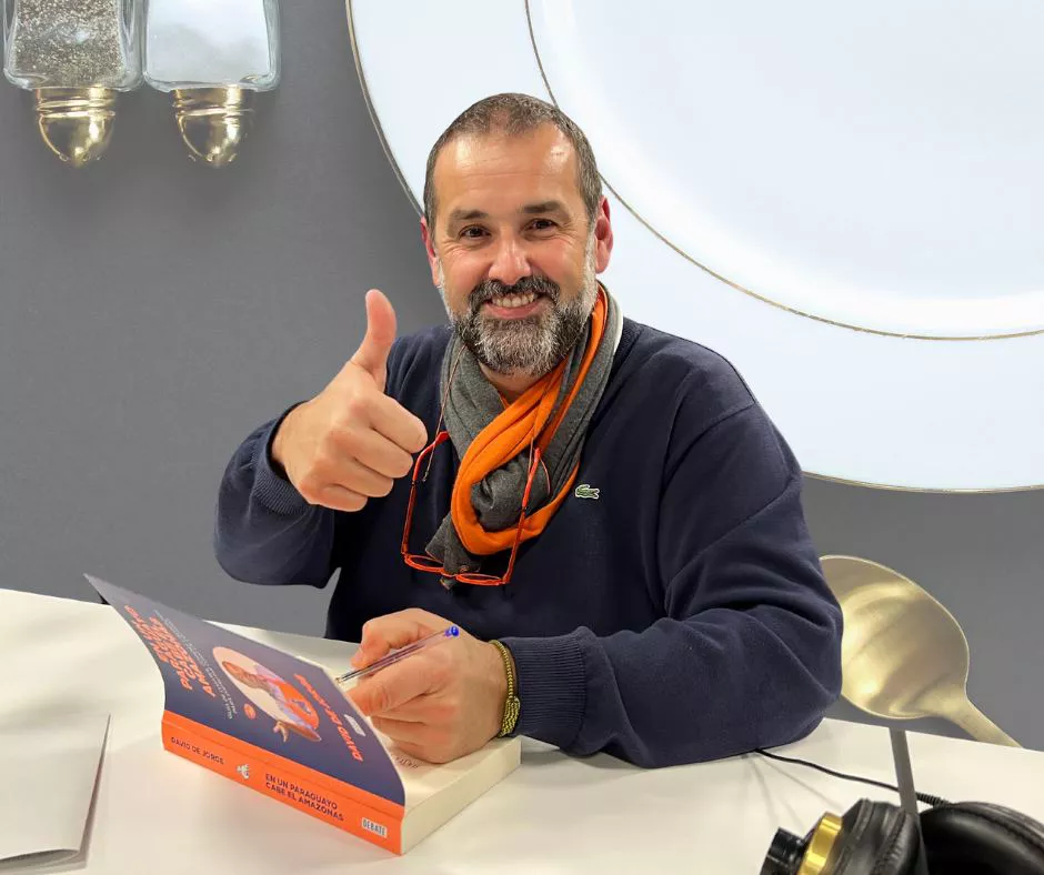 David de Jorge en Radio Euskadi. Foto: EITB Media