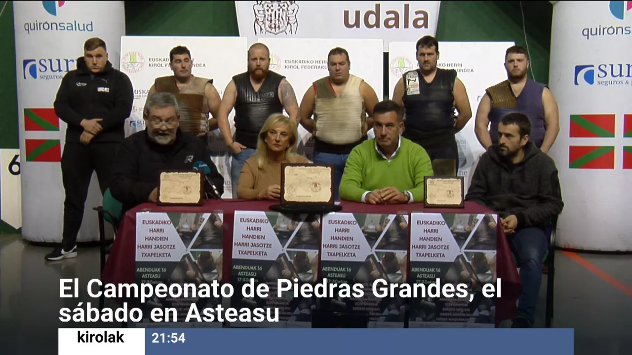 Campeonato de Piedras Grandes de Euskal Herria