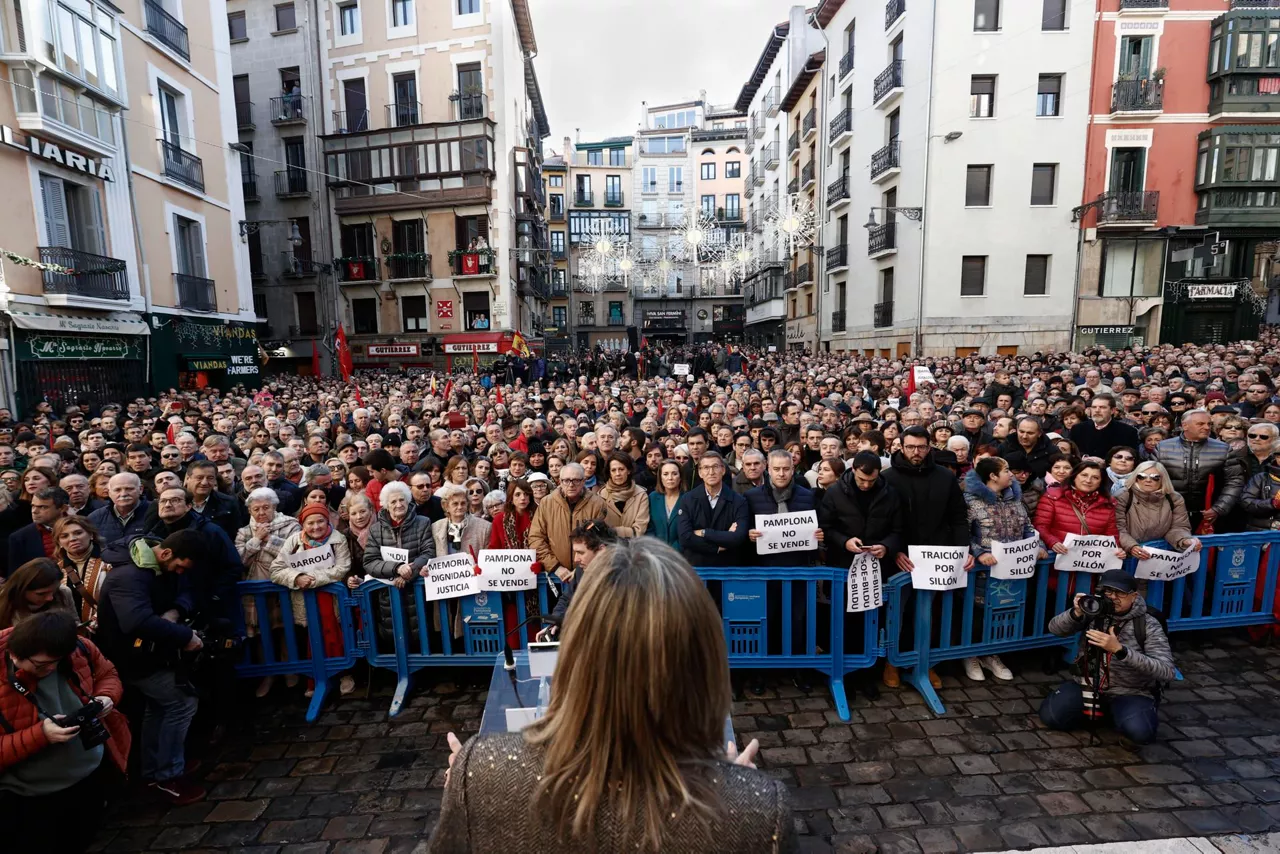 UPN mobilizazioa movilización EFE
