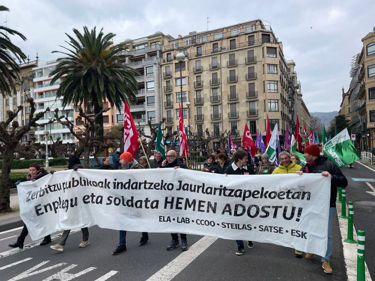 donostia sektore publikoa manifestazioa