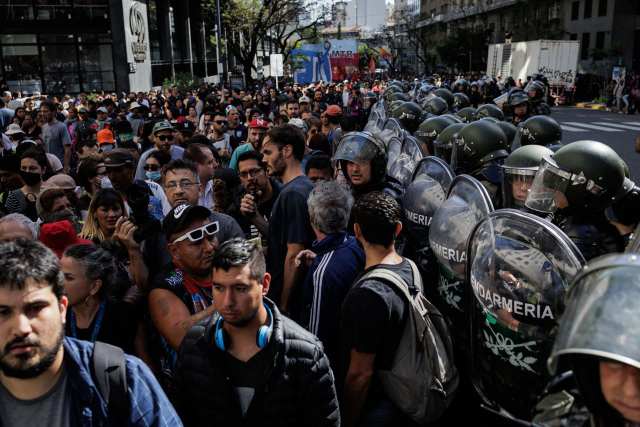 argentina protesta milei efe