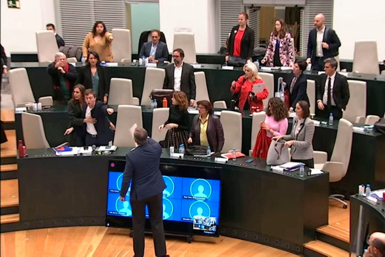Ortega-Smith-Vox-agresión-EFE