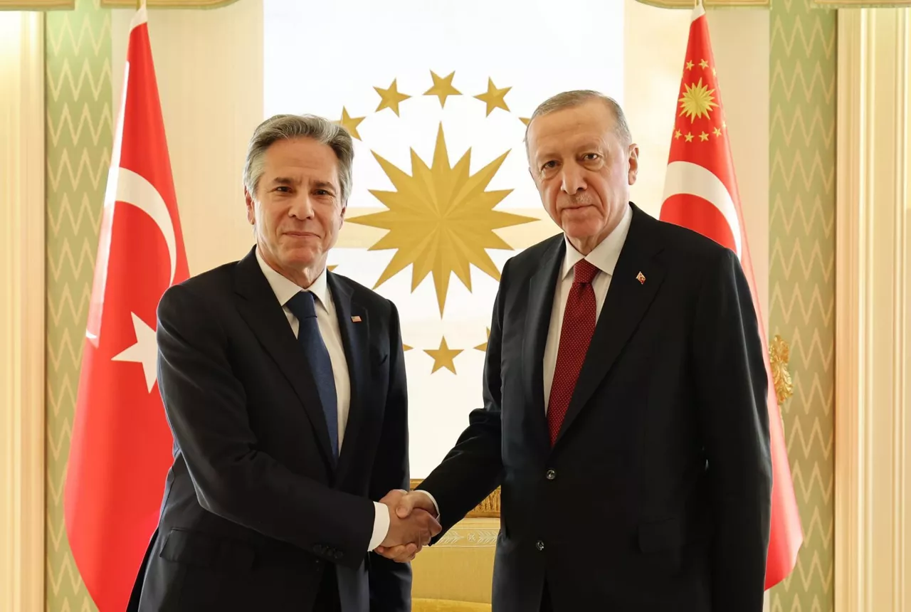 Blinken Erdogan Turkian EFE