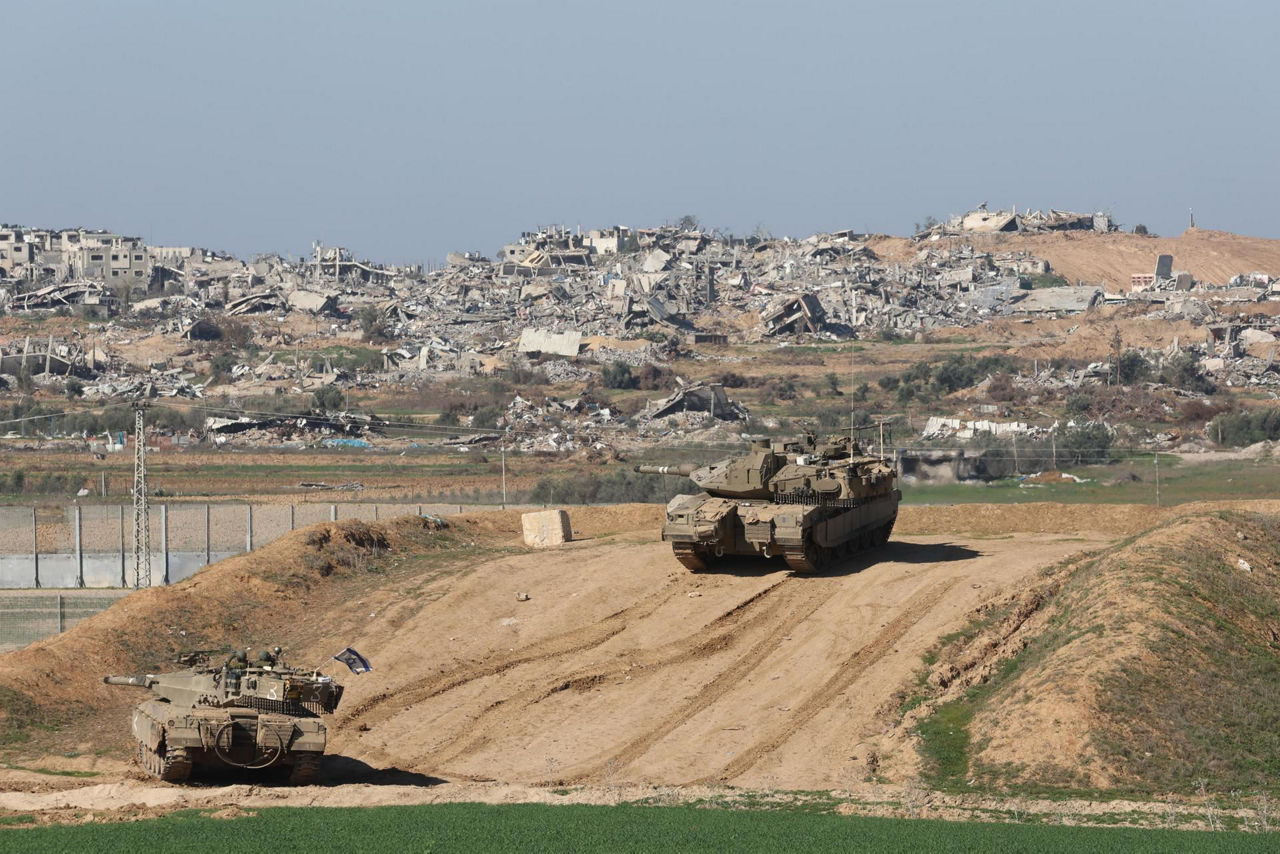 Israel gaza muga EFE