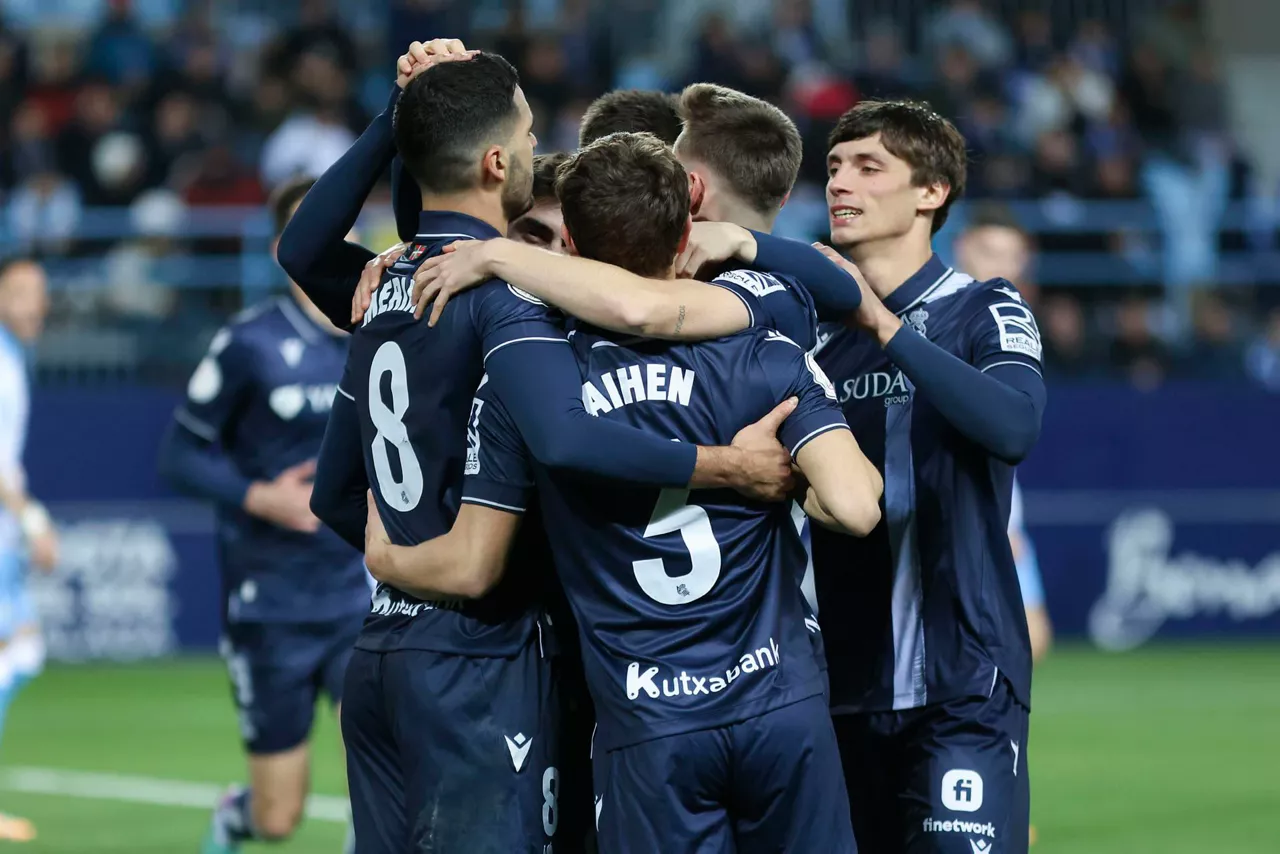 MALAGA REALA GOLA ERREGE KOPA EFE