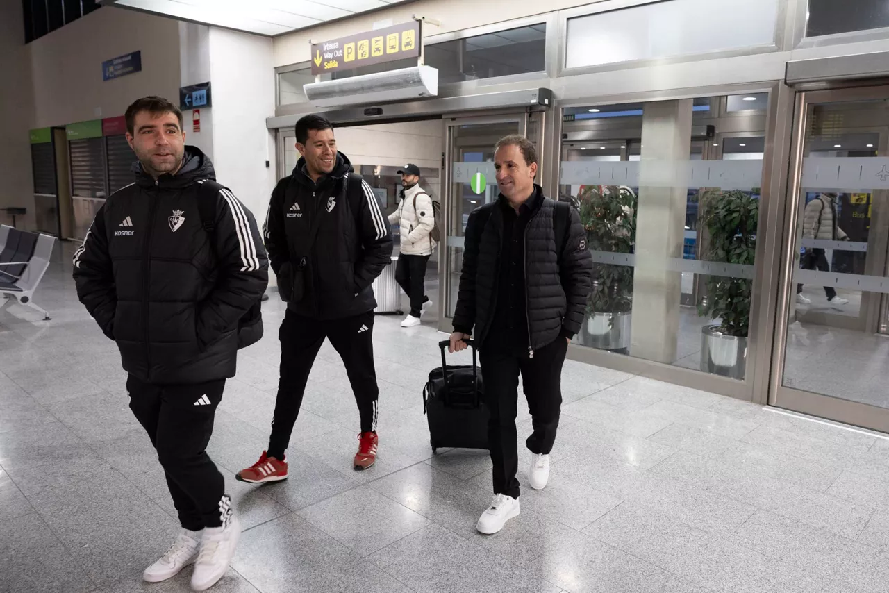 Osasuna viaja a riad para disputar la supercopa 2024. efe