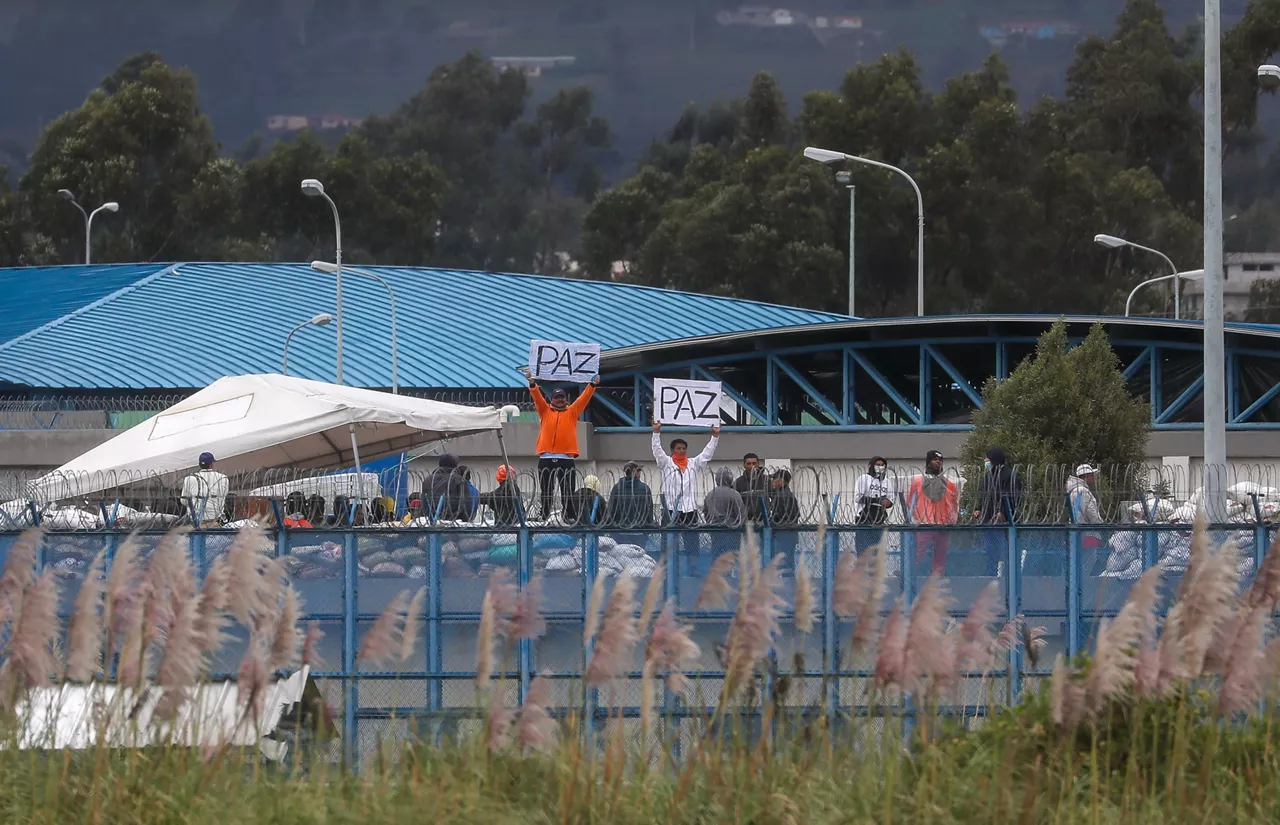 ecuador kartzela prision protesta ekuador