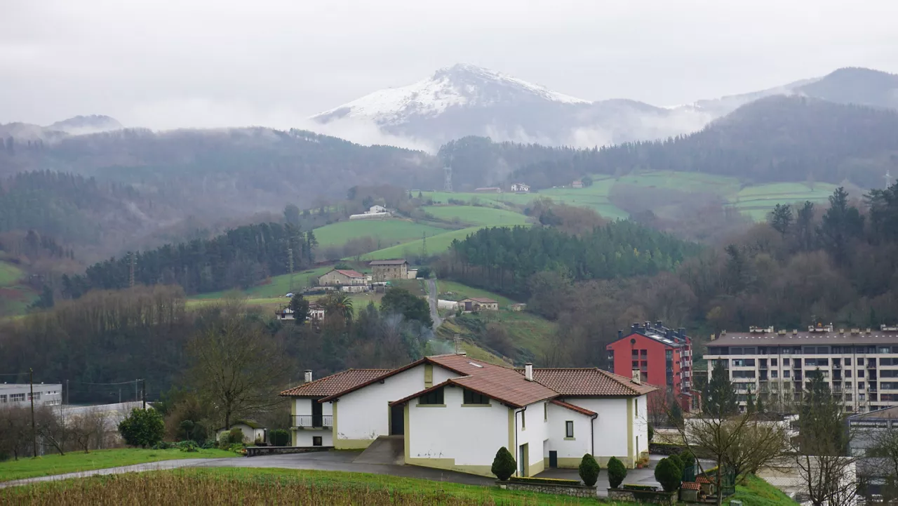 ADARRA mendia elurtuta nieve gipuzkoa Urnieta Imanol Fernandez