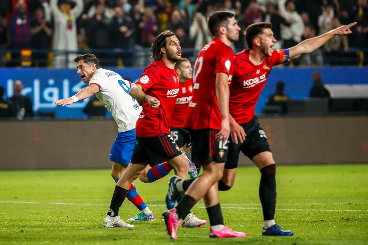 Barcelona vs Osasuna Supercopa