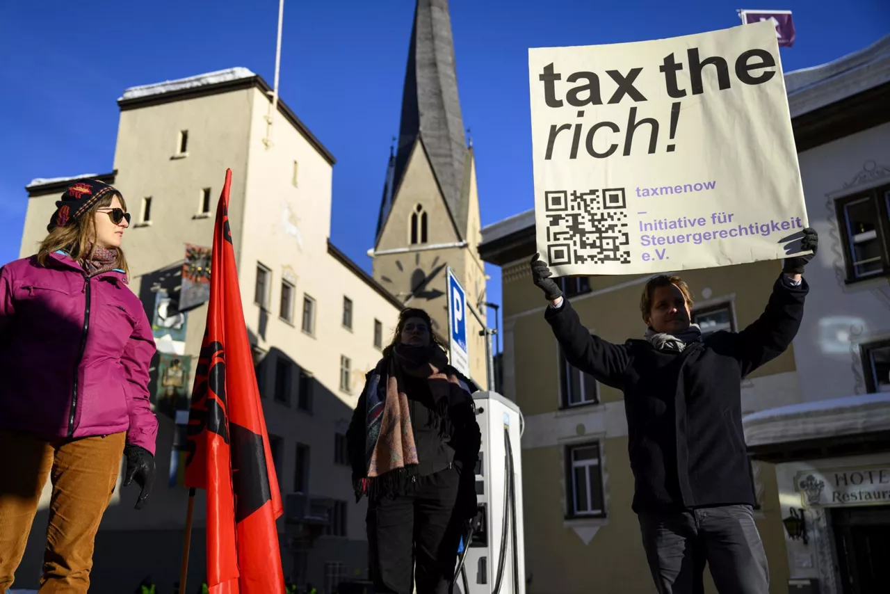 davos foro economico suiza-protestas-riqueza-efe