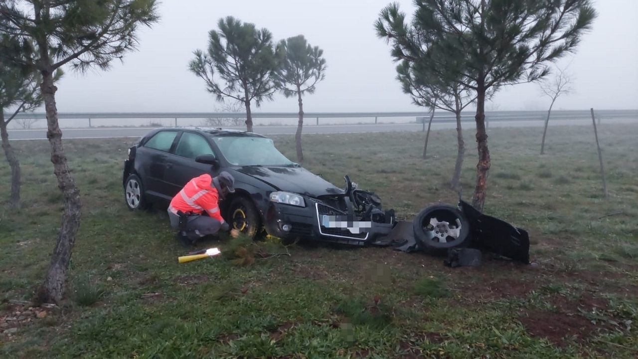 Accidente Navarra istripua Nafarroa