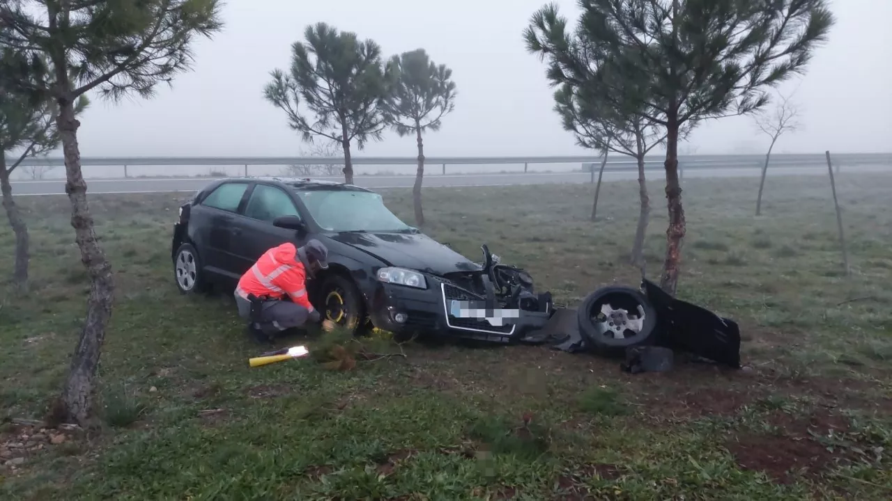 Accidente Navarra istripua Nafarroa