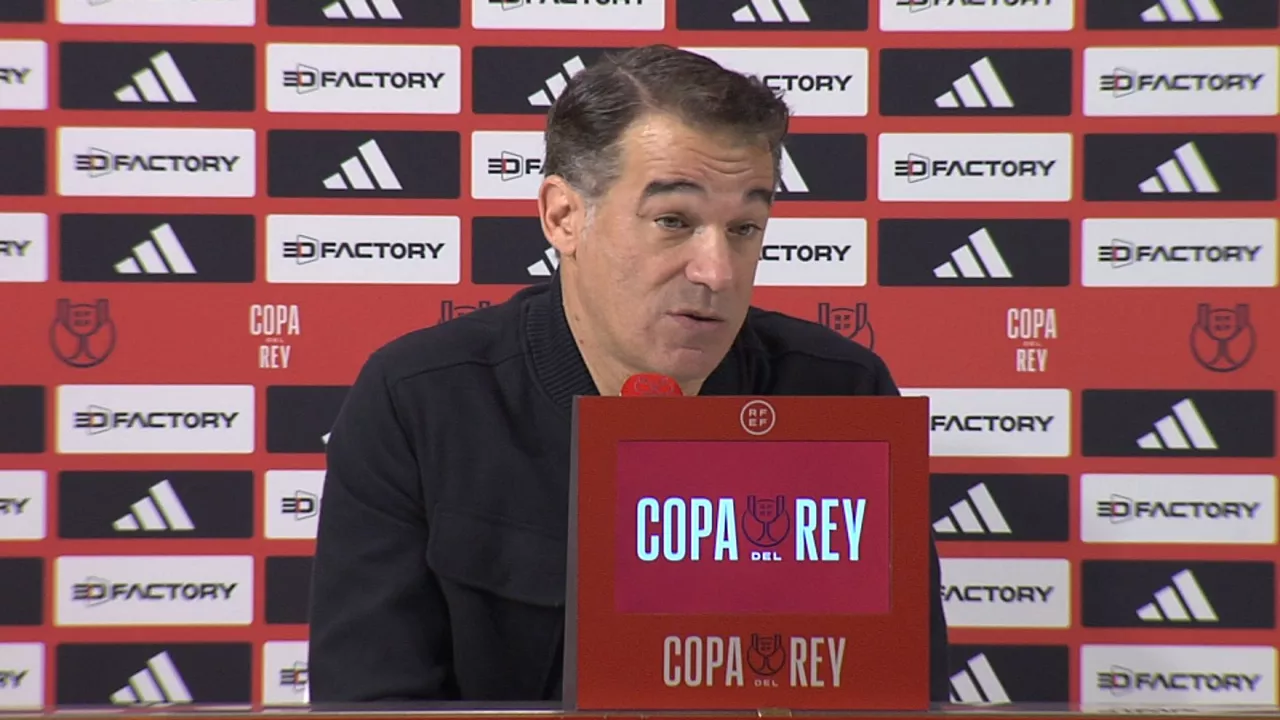 Luis García Plaza, entrenador del Alavés